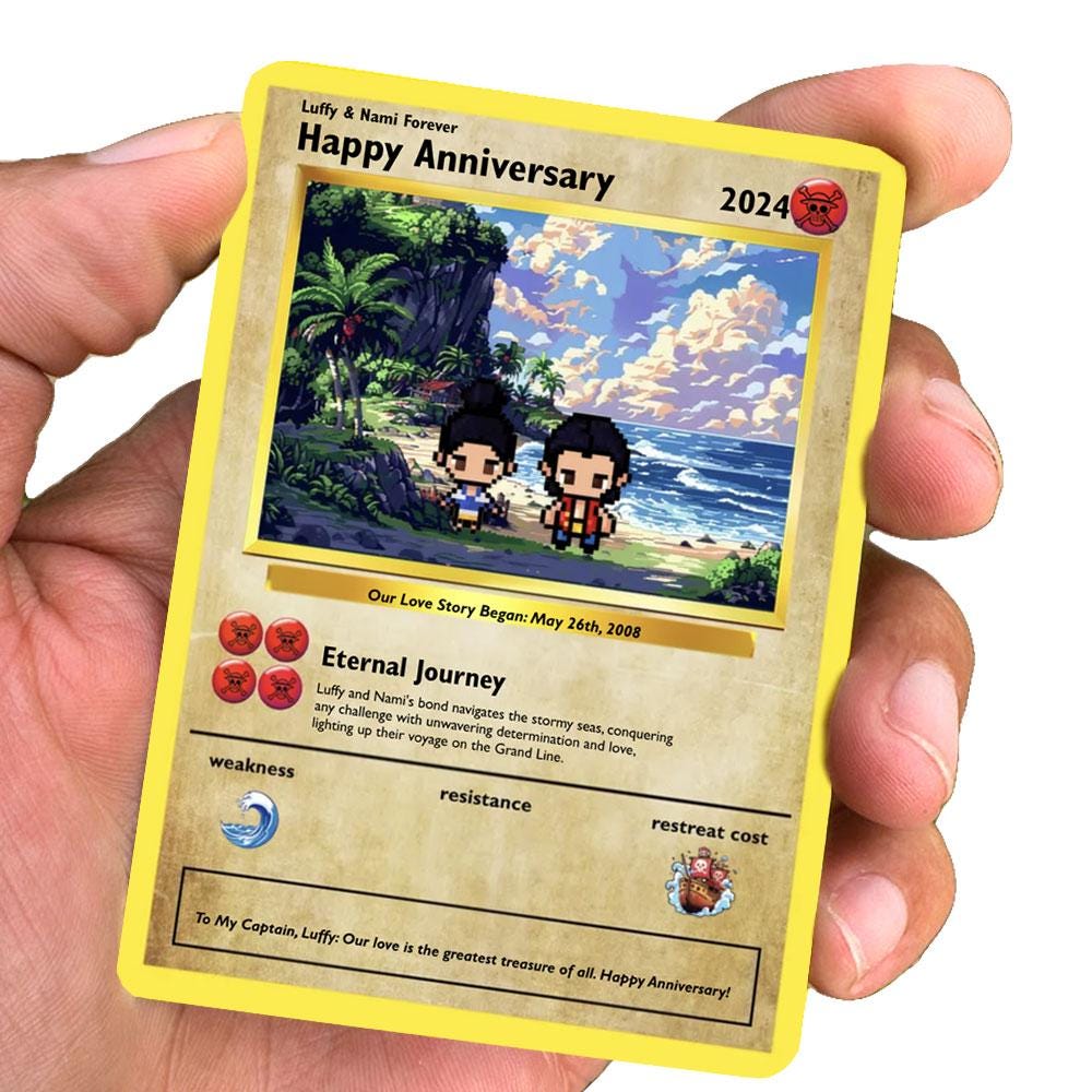 One Piece Cards - Etsy