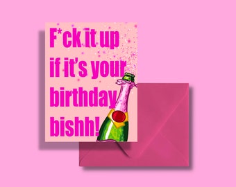 Birthday Bish Card