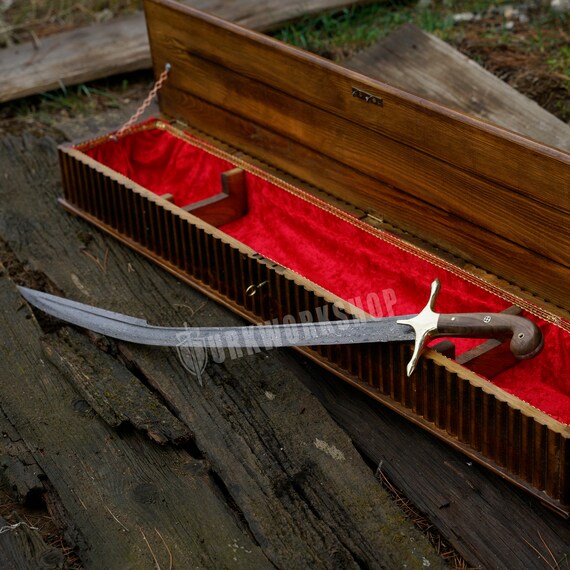 Damascus Kilij Sword Real Damascus Sword Handmade Sword With Etsy