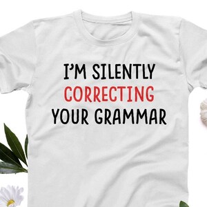 English Teacher Shirt, Grammarian Gift, Grammar Teacher Gift, Teacher Gift, English Educator Gift, English Language Gift, English Expert Tee