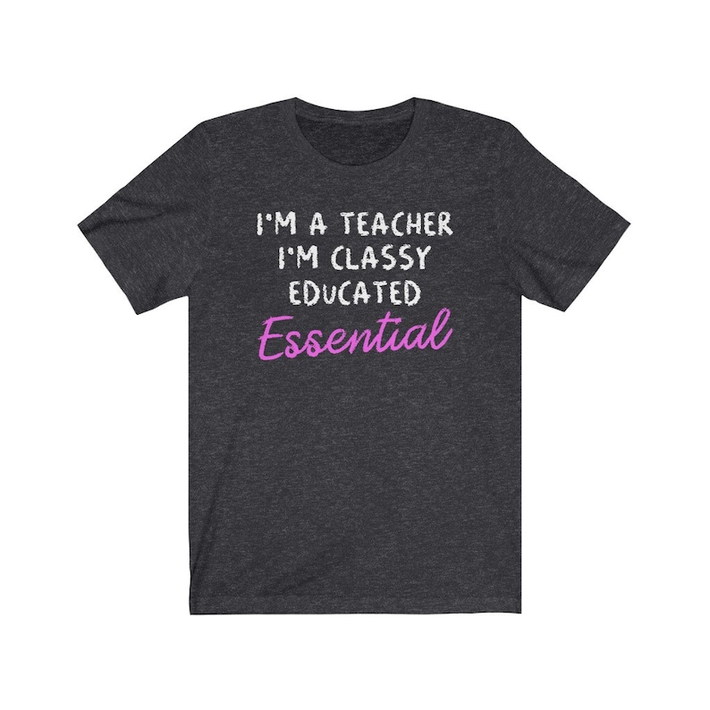 Education T-shirt Best Teacher Shirt Highschool Teacher Teacher Shirt Teachers Day Shirt Classy Teacher Essential Teacher Gift Shirt