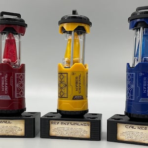 Kyber Crystal Display Stand - Star Wars Galaxy&#39;s Edge - Series 2 (Set of 6)