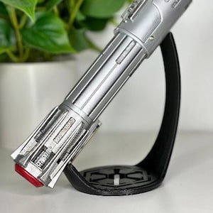 Tilted Lightsaber Display Stand | Rebel | Fulcrum | Jedi | Sith | Galactic