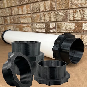 4&quot; PVC Port Magnetic Dust Collector Fitting - Quick Disconnect (n52) Industrial magnets