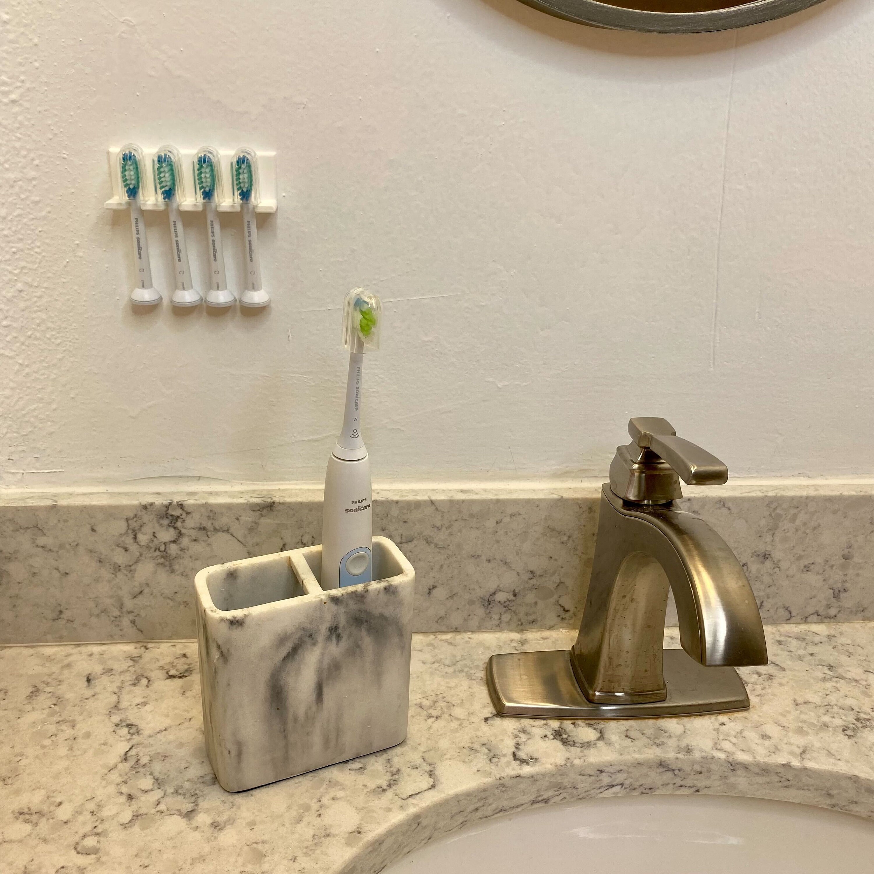 Sonicare Toothbrush Head Wall Mount: Bathroom Organizer, Storage - Etsy