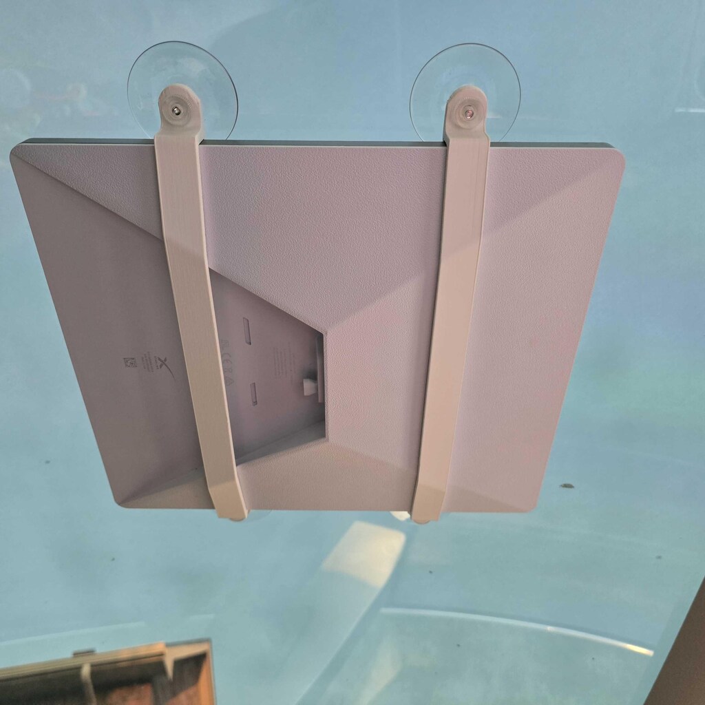 Supporto Per Starlink Mini Con Ventosa Per Auto, Adattatore Per Tetto E Vetri, Fissaggio A Vuoto 54,4 Kg, Angolazione Regolabile, Bianco