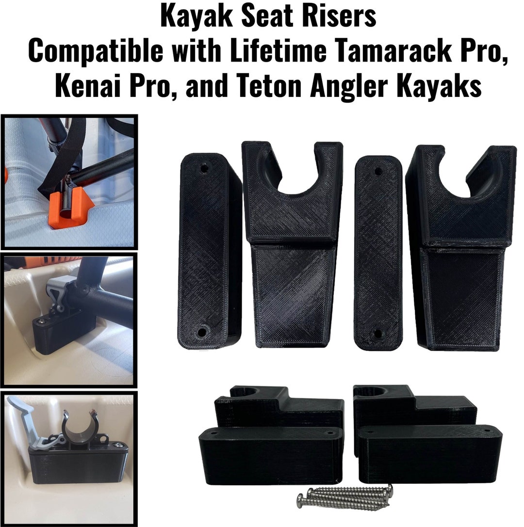 Kayak Seat Riser for Lifetime Tamarack Pro, Kenai Pro, and Teton Angler