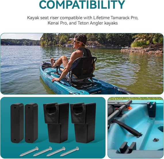 Lifetime Tamarack Pro、Kenai Pro、Teton Angler カヤック用カヤック 