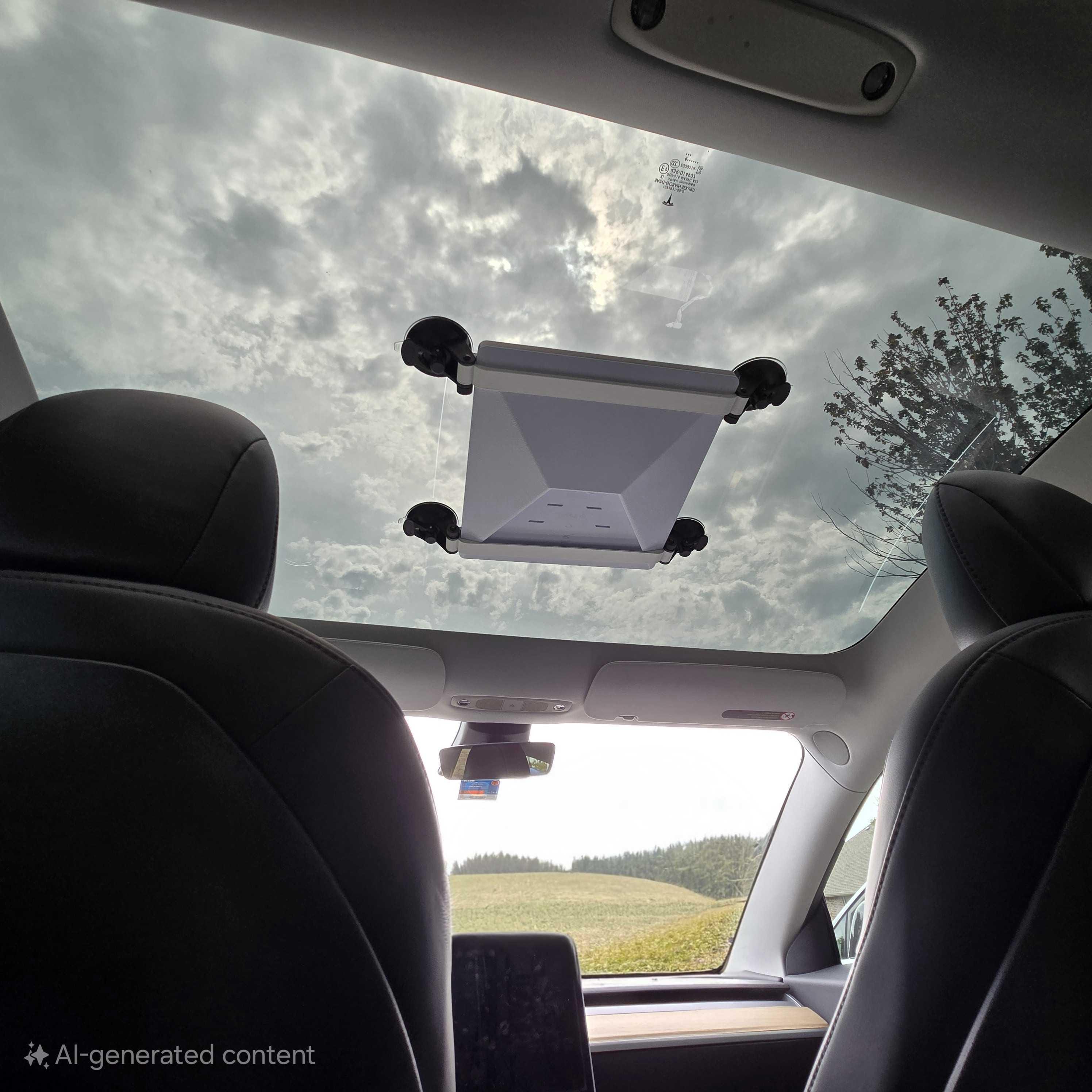 Supporto Per Starlink Mini Con Ventose: Fissa La Tua Antenna Su Auto, SUV, Camper O Barca!