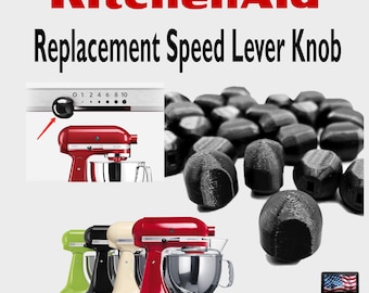 Replacement Black Speed/Lock Lever Knob For KitchenAid Mixer | New Gen | Kitchen Accessories