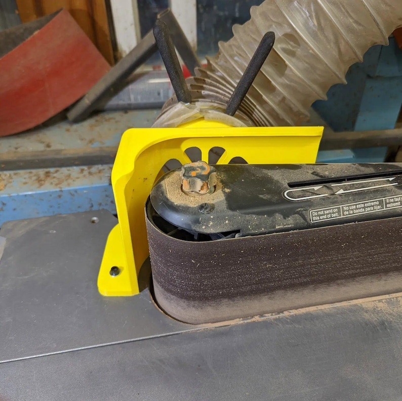 Ridgid Oscillating Belt Sander 4" Dust Chute Shroud image 3