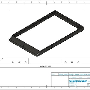 Starlink Gen 3 Standard Antenna Flat Mount Kit 1.9in Low Profile Easy Assembly Using Slide In Connectors image 10