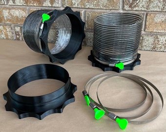 6&quot; Port Magnetic N52 Dust Collector System 10PC Starter Kit - Quick Disconnect