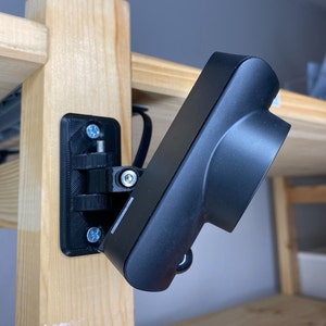 Adjustable Wall Mount for SimpliSafe Indoor Camera | Office Accessories | 45 Degree Vertical | 110 Degree Horizontal