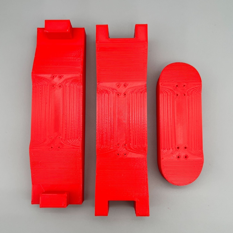 DIY Fingerboard Mold 3D Printed 40mm Wide With Fingerboard Etsy