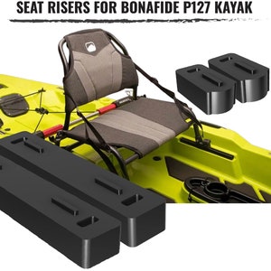 Bonafide P127 Kayak Seat Risers - Raised Height for Increased Comfort and Performance