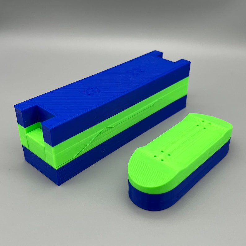 DIY Fingerboard Mold 3D Printed 40mm Wide With Fingerboard Etsy