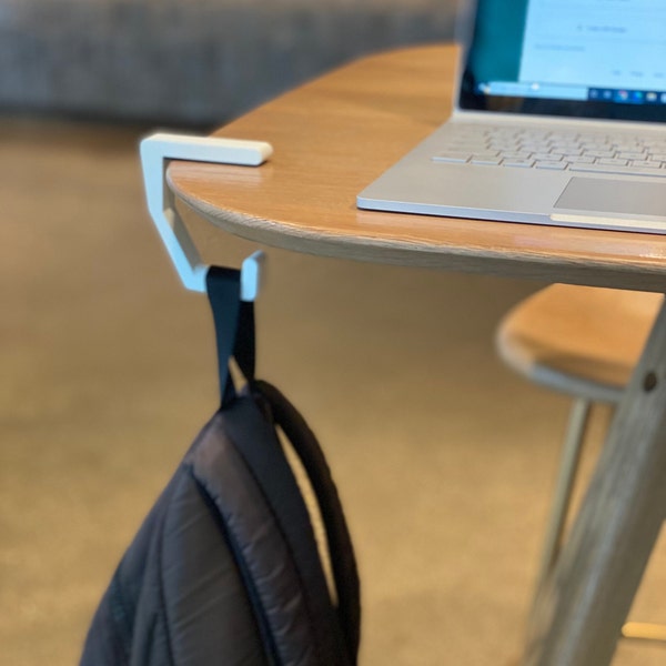 Backpack Hook | Tabletop Purse Hanger | Handbag Holder | School and Travel Accessory