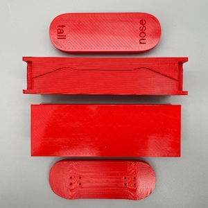 DIY Fingerboard Mold & Shaper 96mm x 34mm , 49mm wheelbase, 20º kick