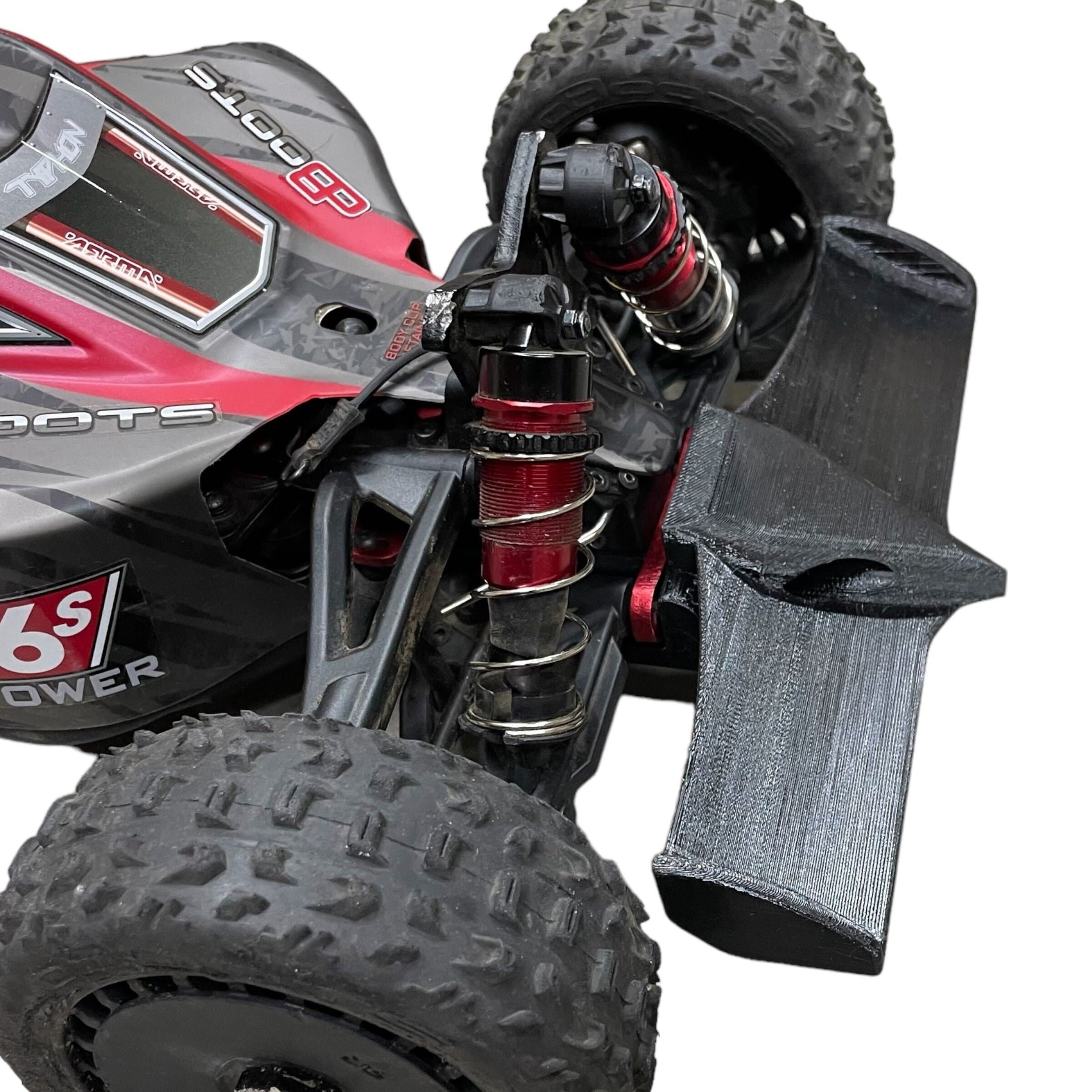 Set Ammortizzatori In Alluminio Rosso Per Arrma Typhon 6s BLX 1/8