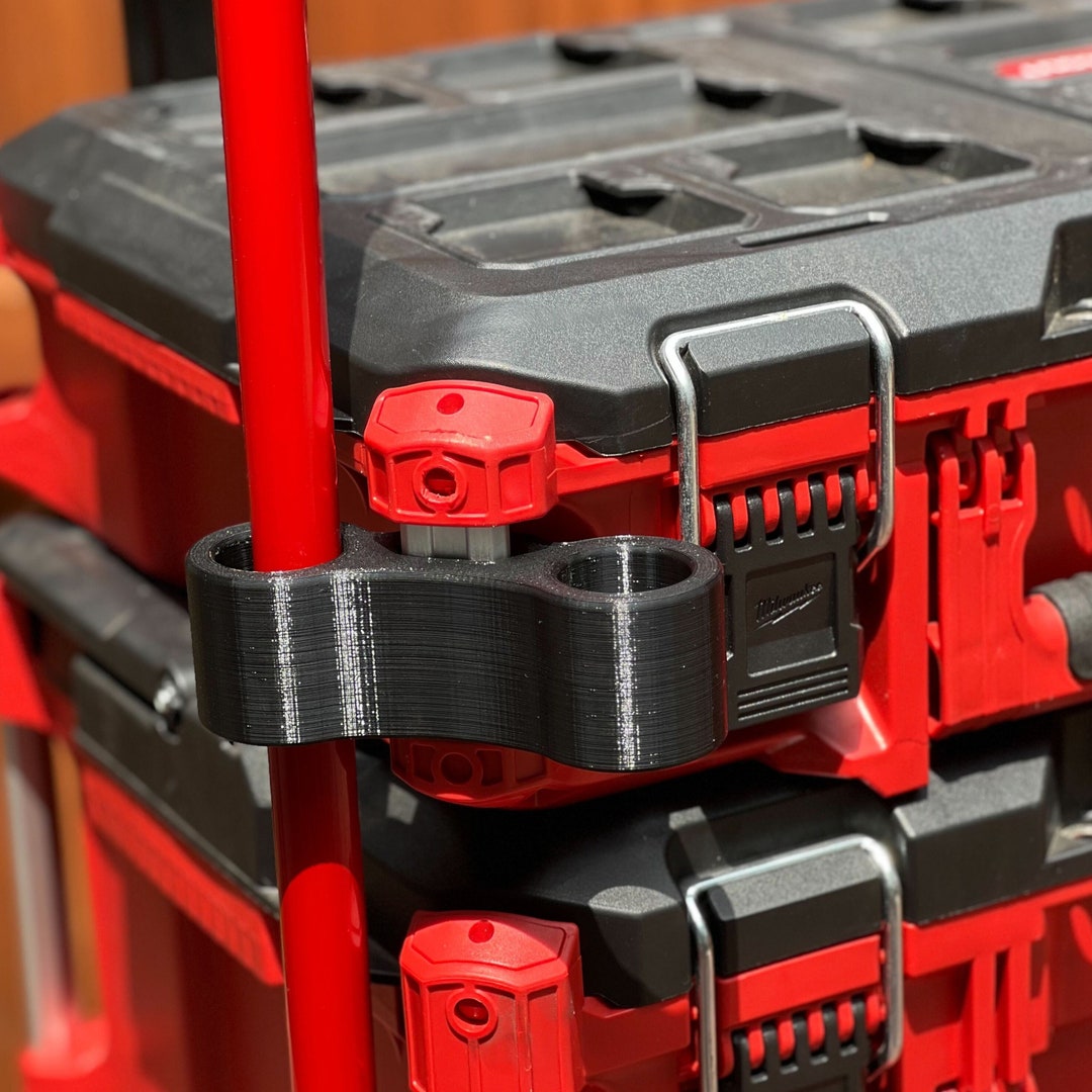 Dual Pipe Bender Pole Rode Conduit Bender Pipe Broom Holder Mount for Milwaukee Packout Etsy