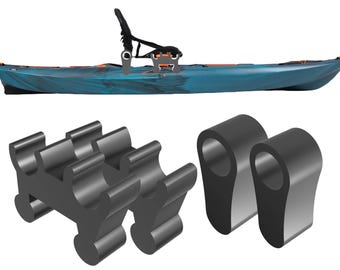 Elevadores de asiento de kayak: altura ajustable para Lifetime Yukon Angler 116 y Teton Pro