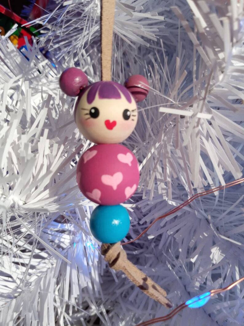 Beaded Doll Necklace Etsy