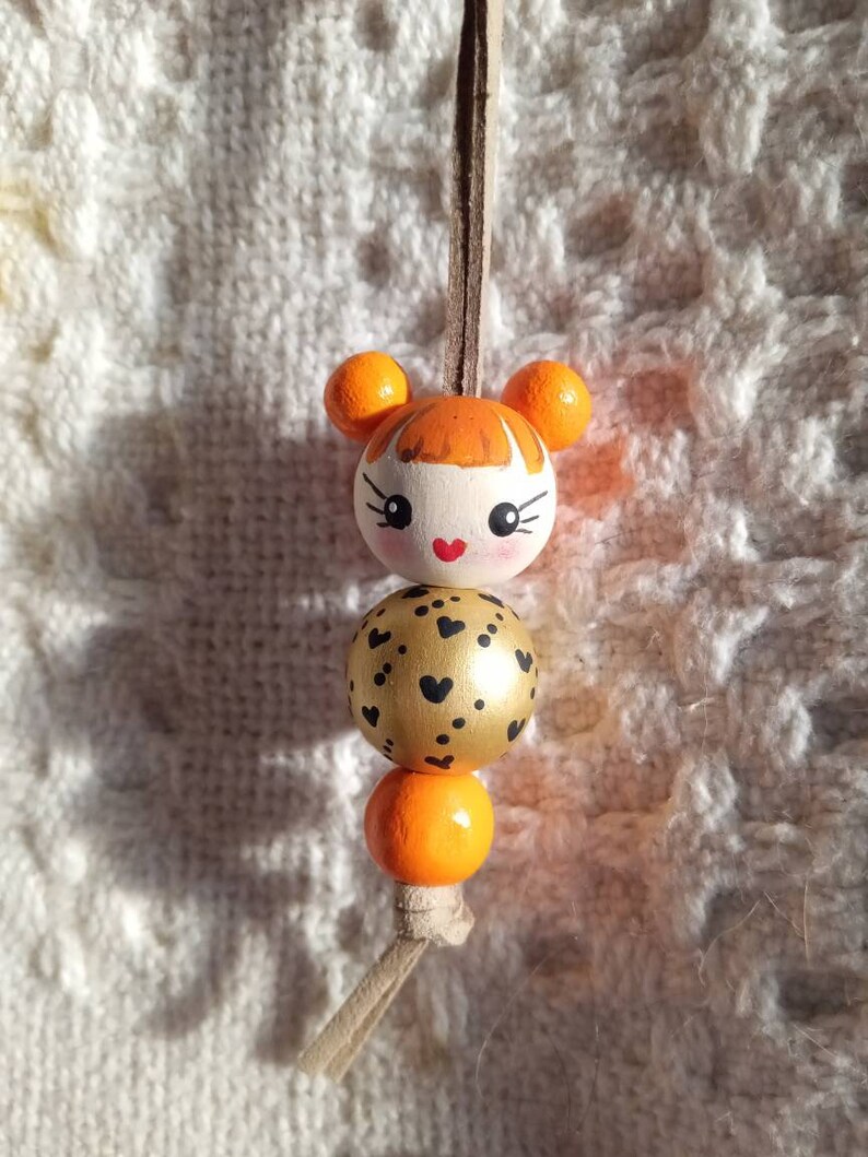 Beaded Doll Necklace Etsy