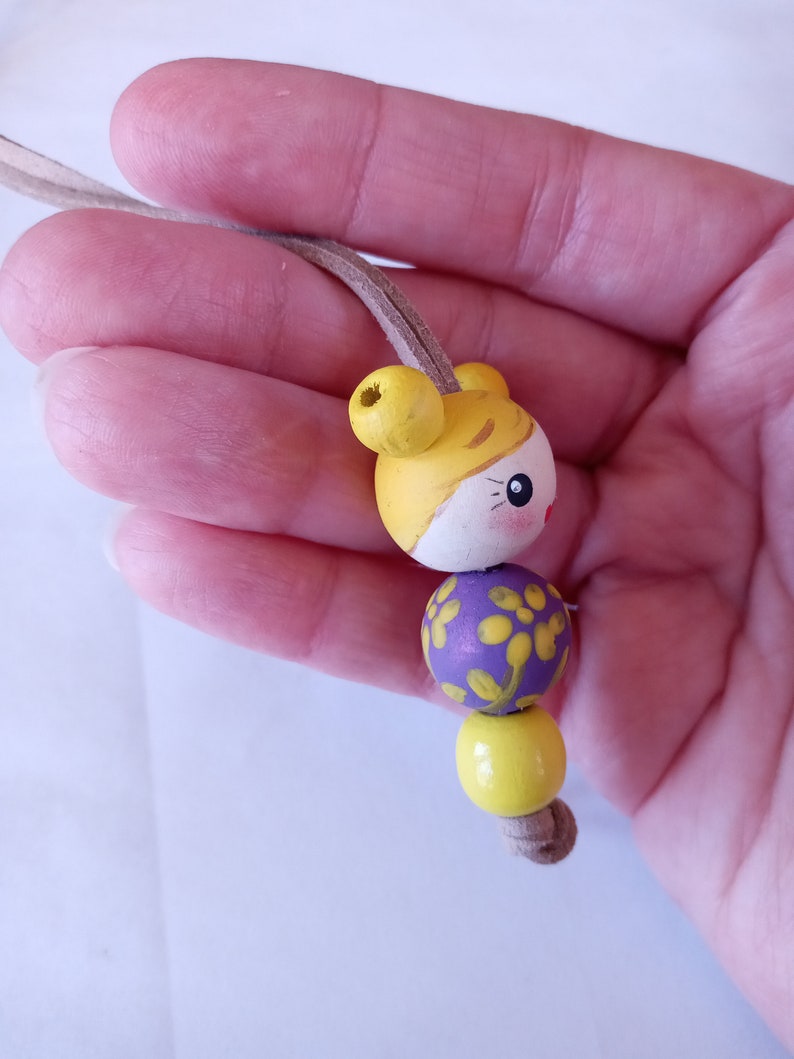 Beaded Doll Necklace Etsy