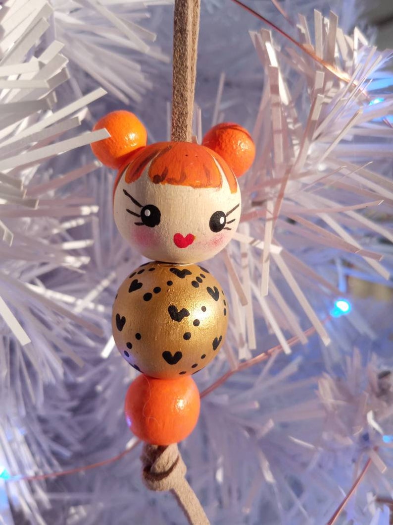 Beaded Doll Necklace Etsy