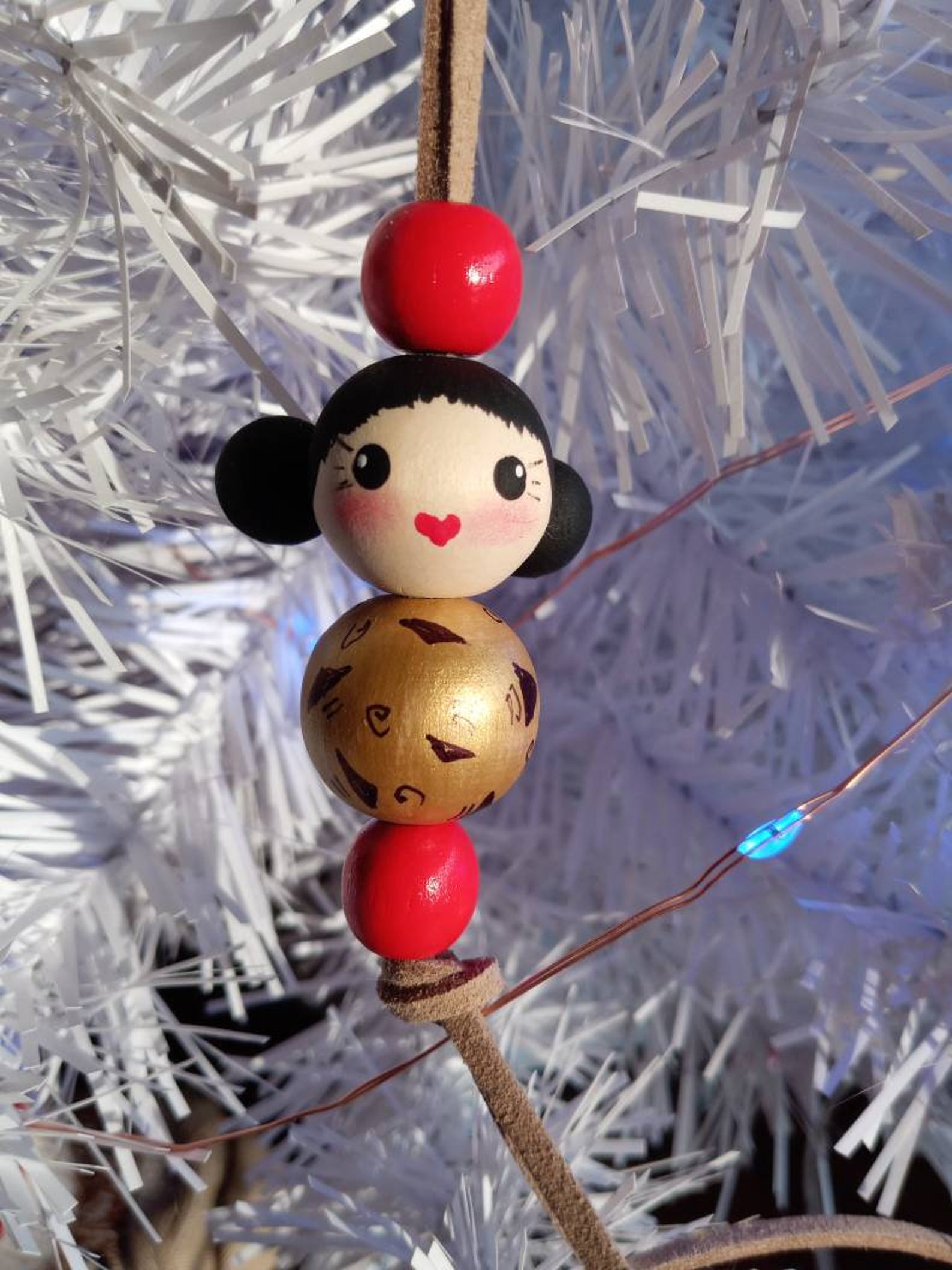 Beaded Doll Necklace Etsy