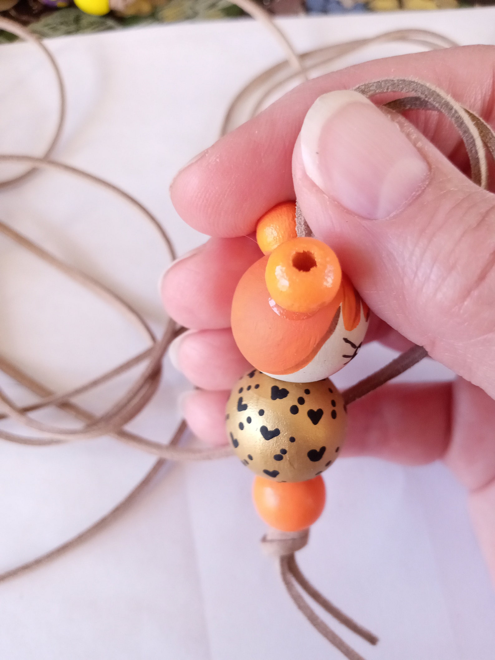 Beaded Doll Necklace Etsy