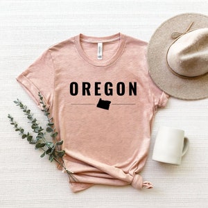 Oregon State Shirts, Oregon State Map Shirt, Oregon Travel Gifts, Oregon Kleding, Oregon State Sweatshirt, Oregon Apparel, Oregon Mom Gifts
