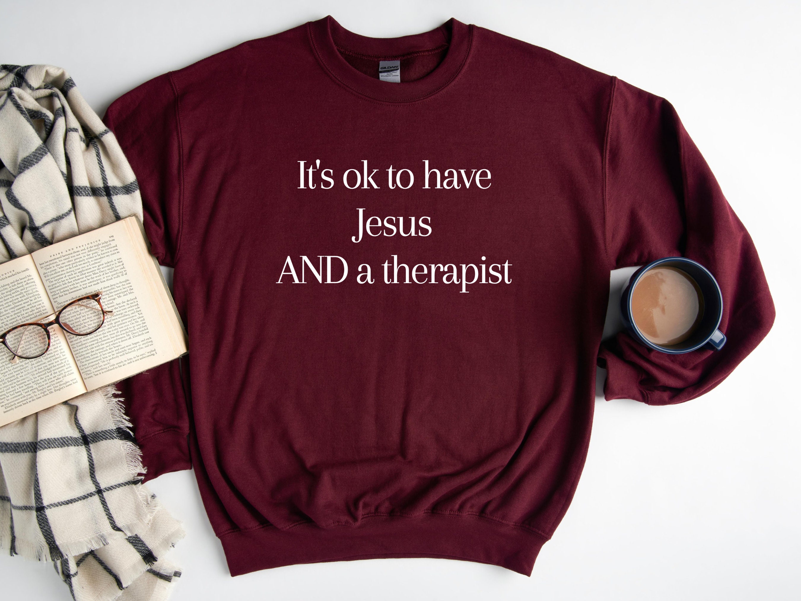 Jesus and a Therapist Shirt Therapist Gift Gift for - Etsy