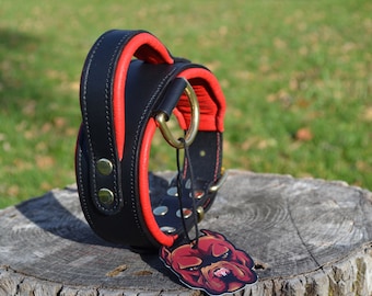 K9 working dog collar / Dog collar with handle / Custom leather dog collar / k9 dog collar / training dog collar