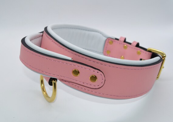 Etsy leather 2025 dog collar