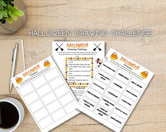 Halloween Drawing Activity