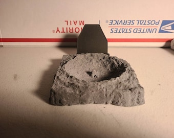 Smart Phone Stand of The Moon's Crater Tycho in 3D