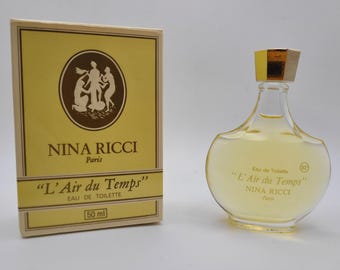 Vintage Nina Ricci L'Air Du Temps EDT, 50ml Paris Edition