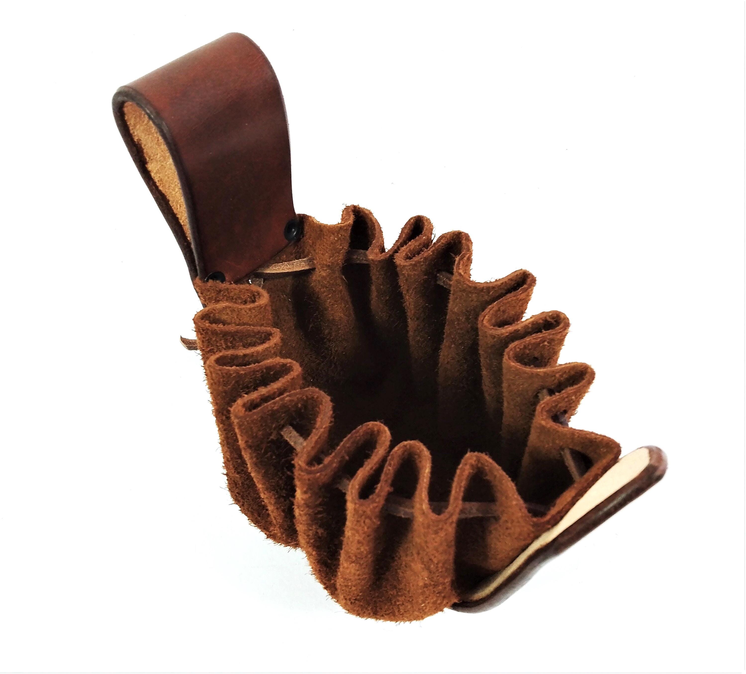 Wikinger Lederbeutel Talersack Thors Hammer Prägung Leder braun Wikinger Lederbeutel Talersack Thors Hammer Prägung Leder braun