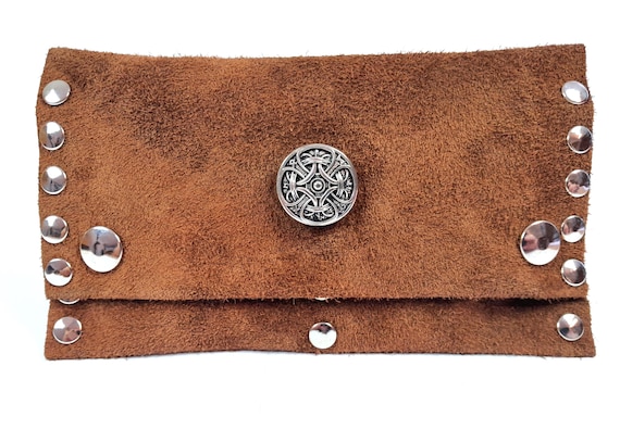 viking tobacco pouch Tobacco Pouch, Banknote Pouch, Viking Knot Design, Brown Leather Case, Snap  Closure, Practical, for Banknotes, Business Cards, Tobacco, Handmade,  Genuine Leather
