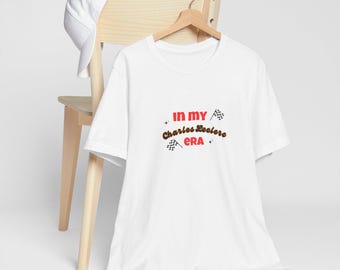 Charles Leclerc F1 Racing T-Shirt, Motorsport Fan Gift