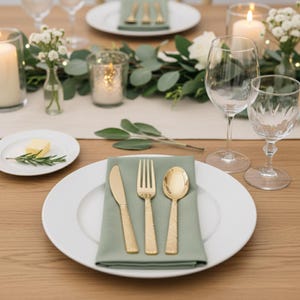 150-Piece Gold Plastic Cutlery Set: Hammered/Pebbled Finish Silverware -Tableware 50 Sets