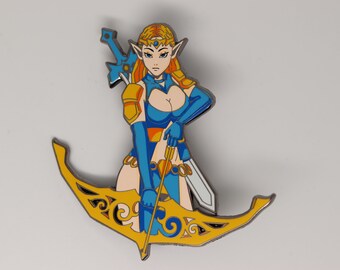 Zelda Queen Inspired 3x3in. Pin