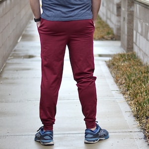 Straight Fit Jogger Sewing Pattern XS-6XL (PDF Pattern)