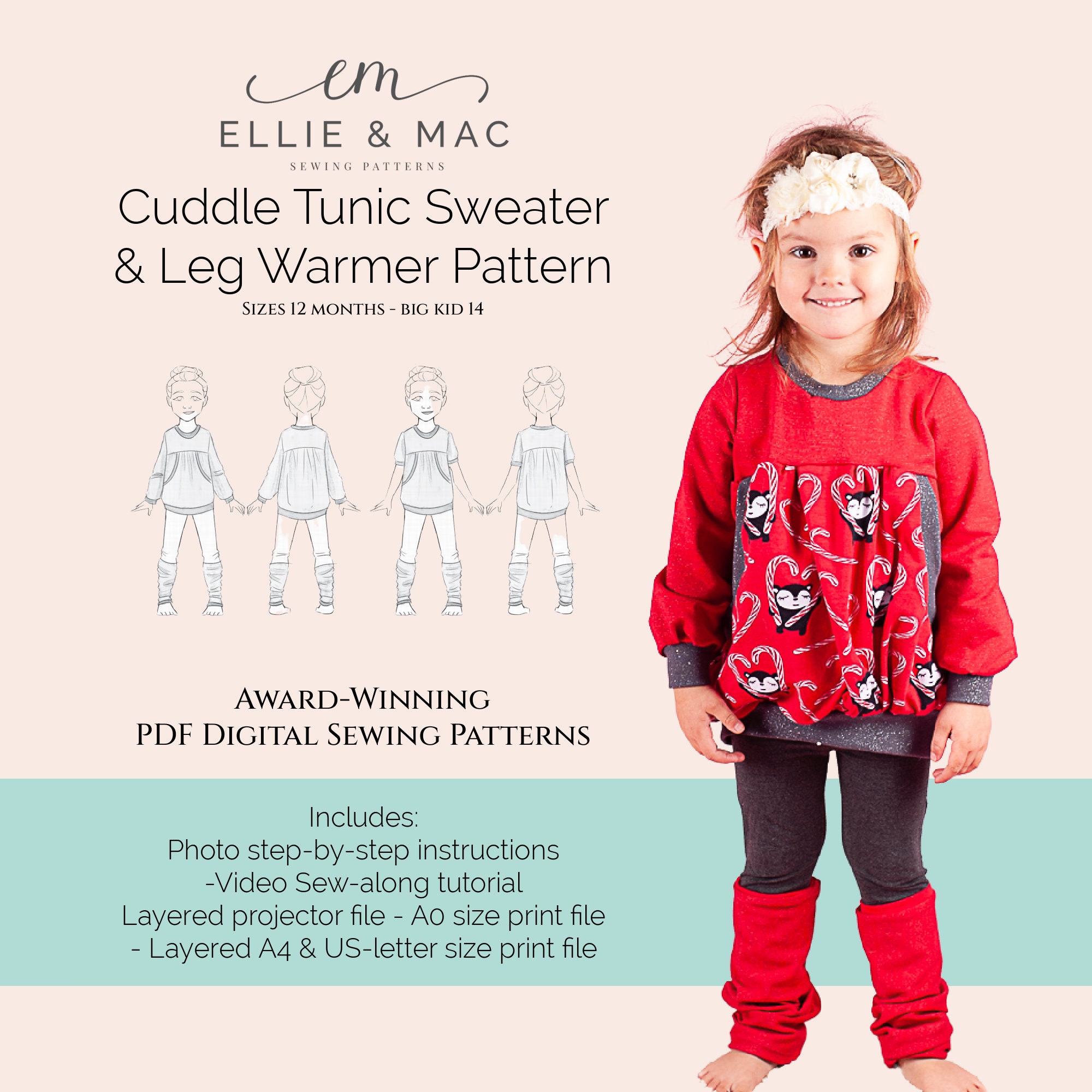 Champion adjustment sweater toddler tutorial