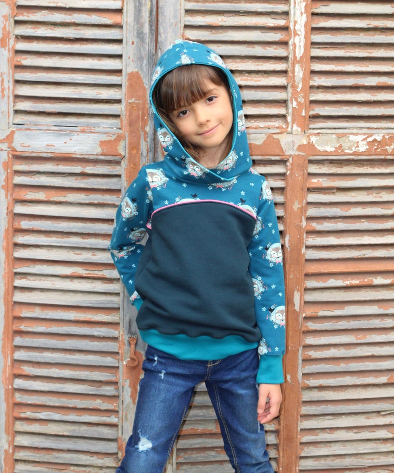 Hoodie Sewing Pattern PDF Sewing Pattern Baby Kids Etsy