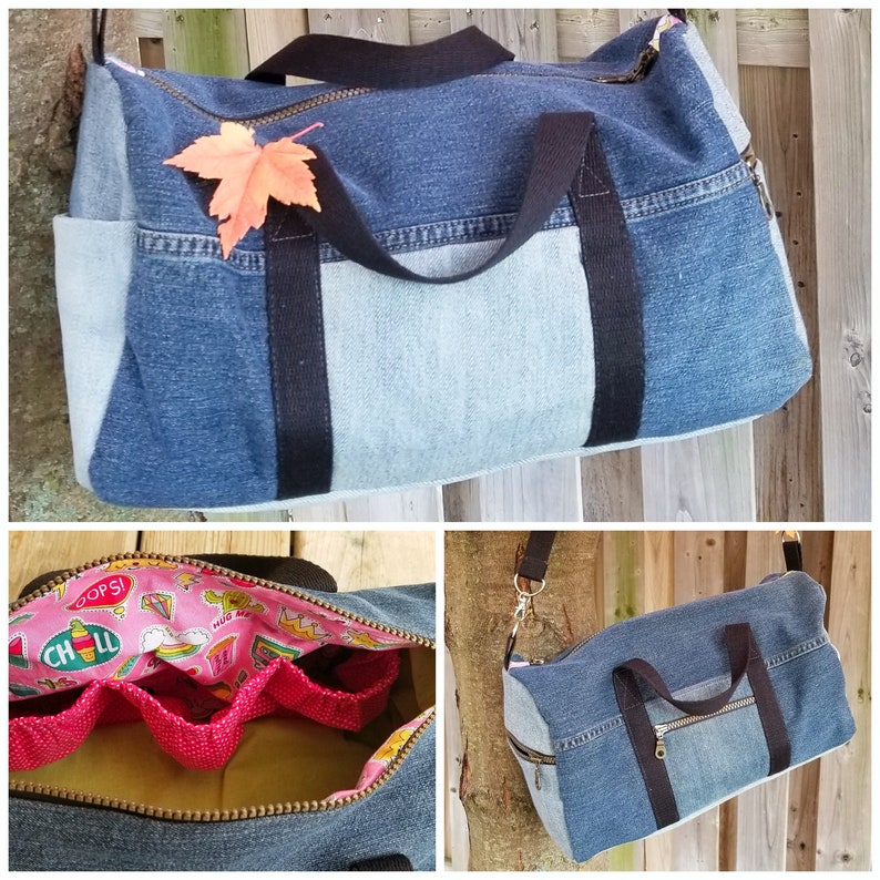 Daytoday Duffle Bag Pattern Three Sizes Digital PDF Etsy