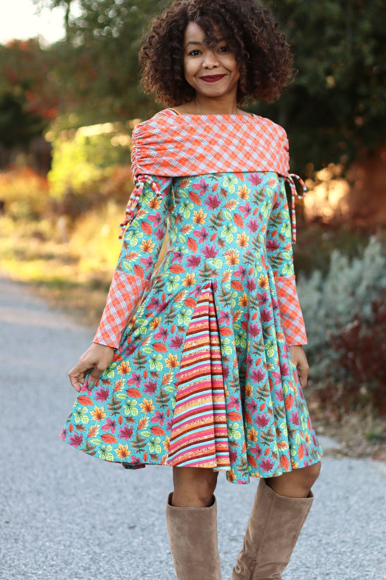 Digital PDF Sewing Pattern Video Tutorial for Twirl Dress Etsy