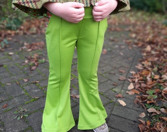 Kids Flare Pants Sewing Pattern: Sizes 12 months - Teen 18 (PDF Pattern)